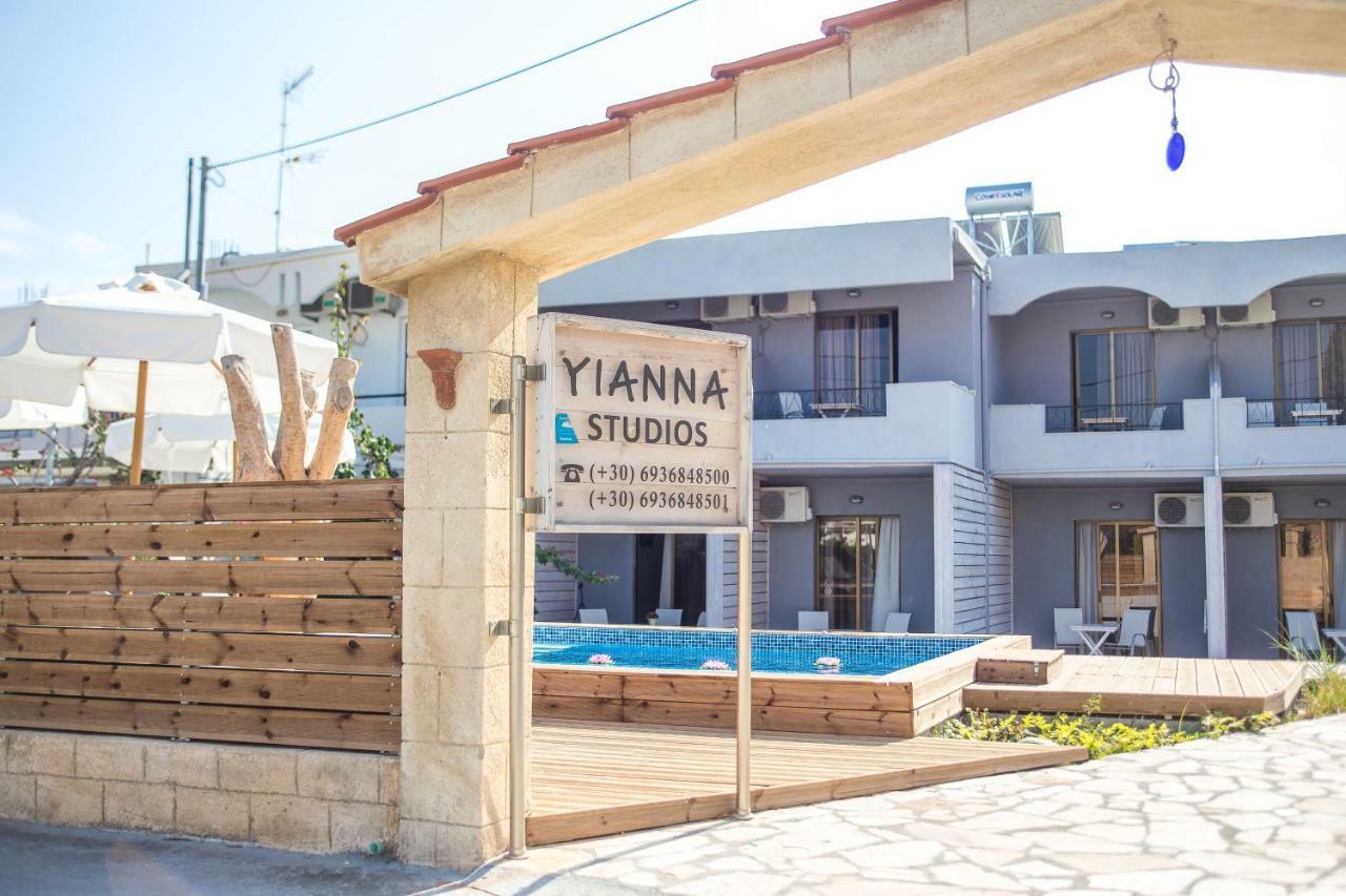 Yianna Studios Faliraki Bagian luar foto